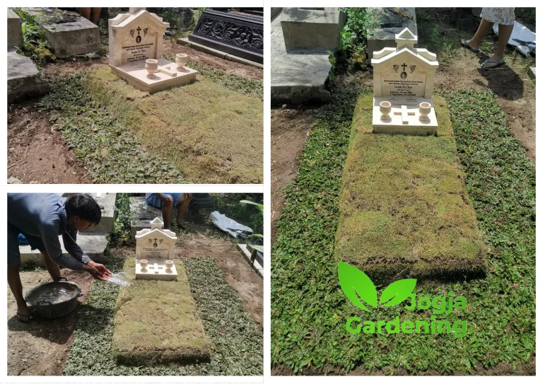 Hasil jadi penataan taman di Gamping. SUmber: doc pribadi