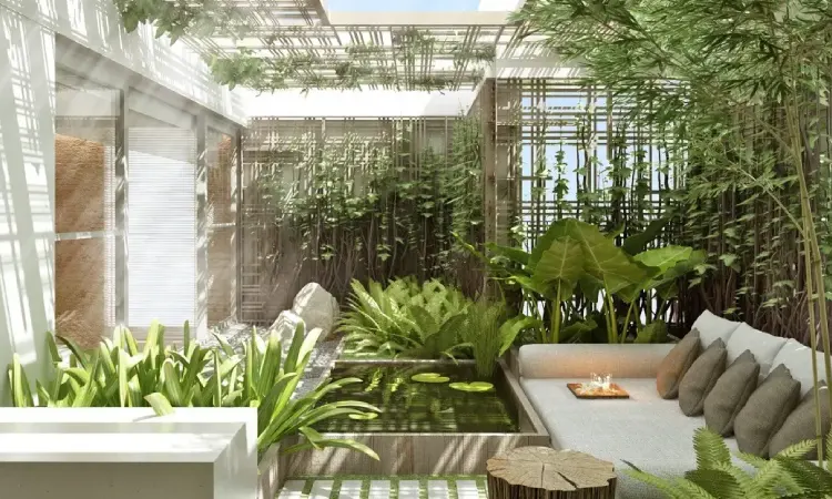 Taman tropis, Sumber: dekoruma.com