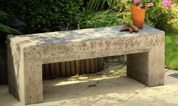 Keunggulan kursi taman beton, Sumber: instructables.com
