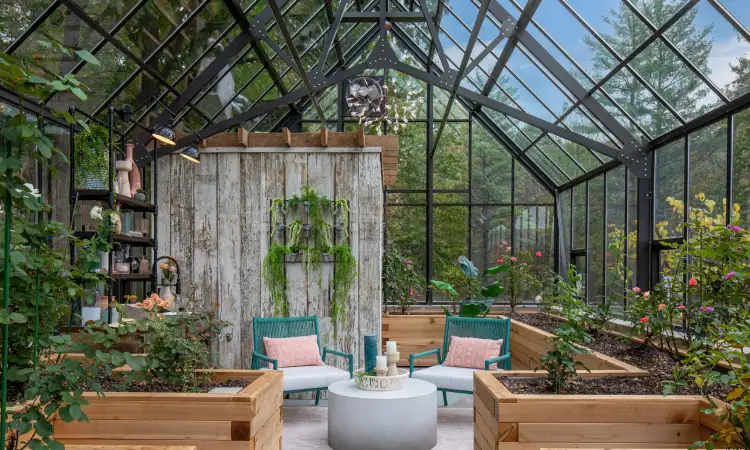 Desain greenhouse populer, Sumber: hzcdn.com