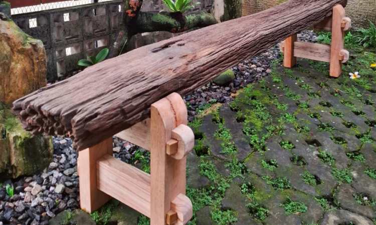 Taman kayu rustic, Sumber: instagram.com