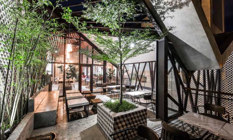 Cafe garden industrial, Sumber: adsttc.com