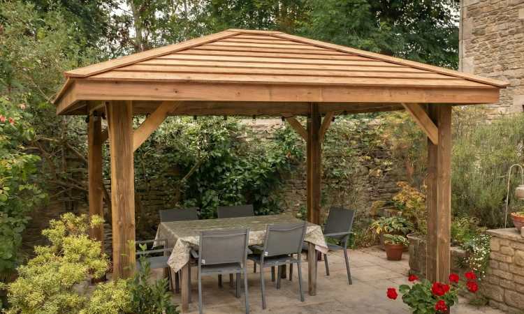 Gazebo kayu, Sumber: shopify.com