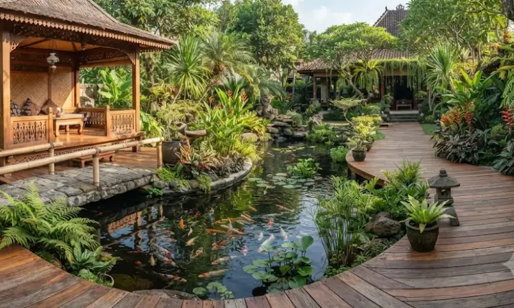 Dek Kolam Gazebo, Sumber: AI