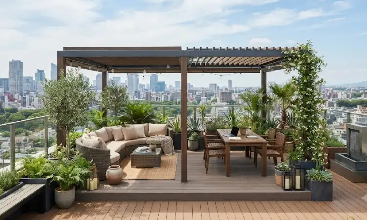 Gazebo Multifungsi, Sumber: AI